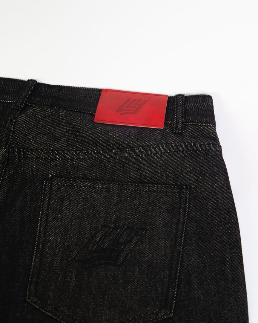 LLYGANT BLACK DENIM SET