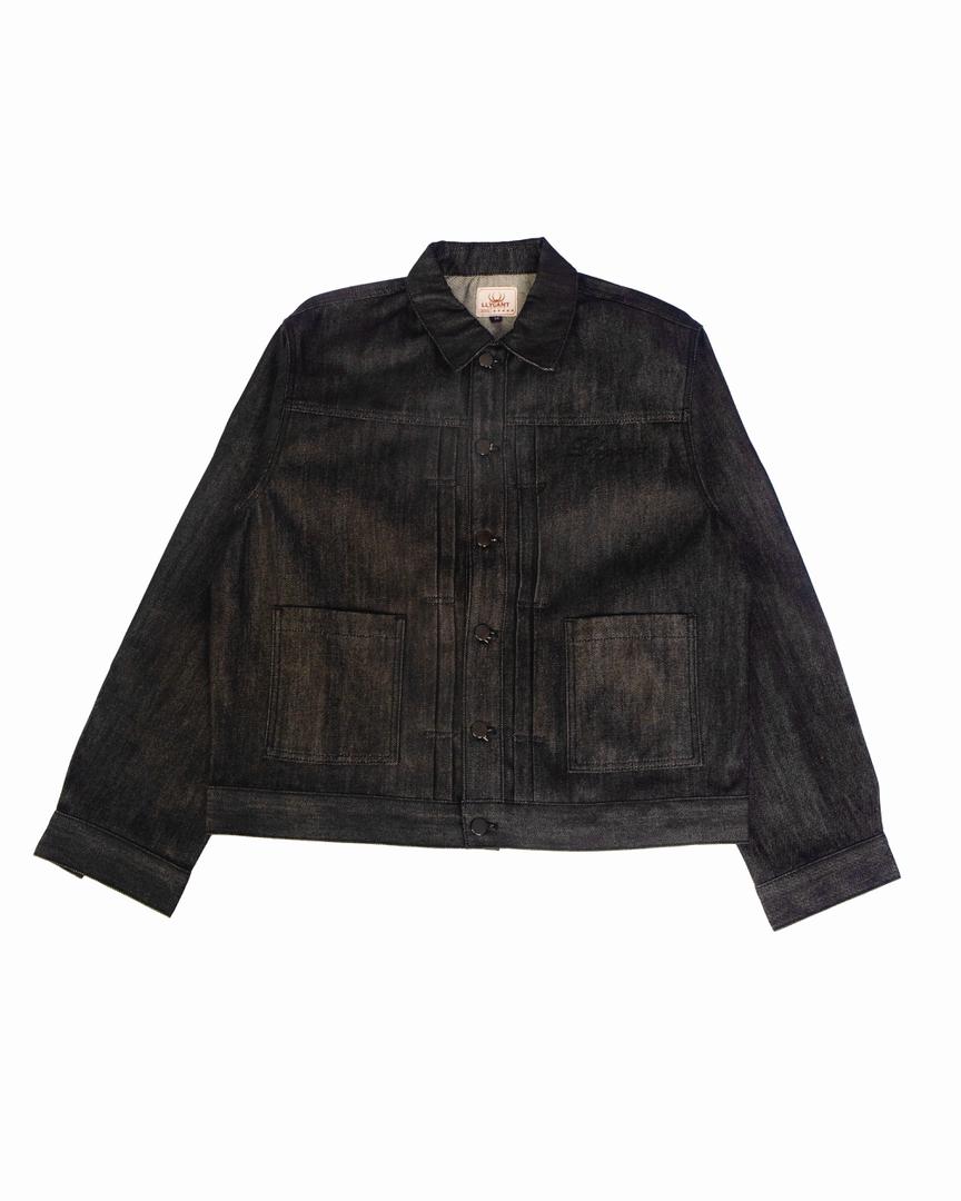 LLYGANT BLACK DENIM SET